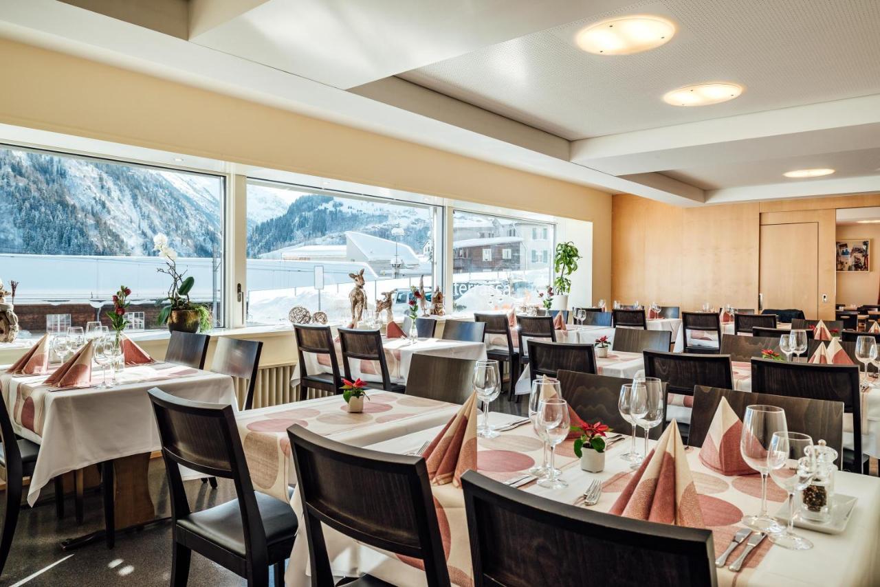 Hotel Restaurant La Furca Disentis Exterior photo